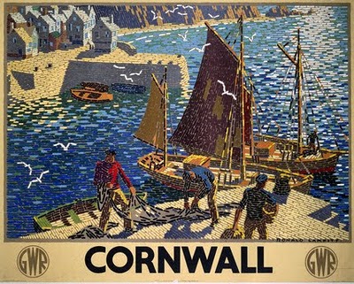 rail poster cornwall