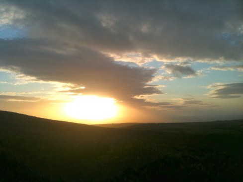 sennen, cornwall sunset